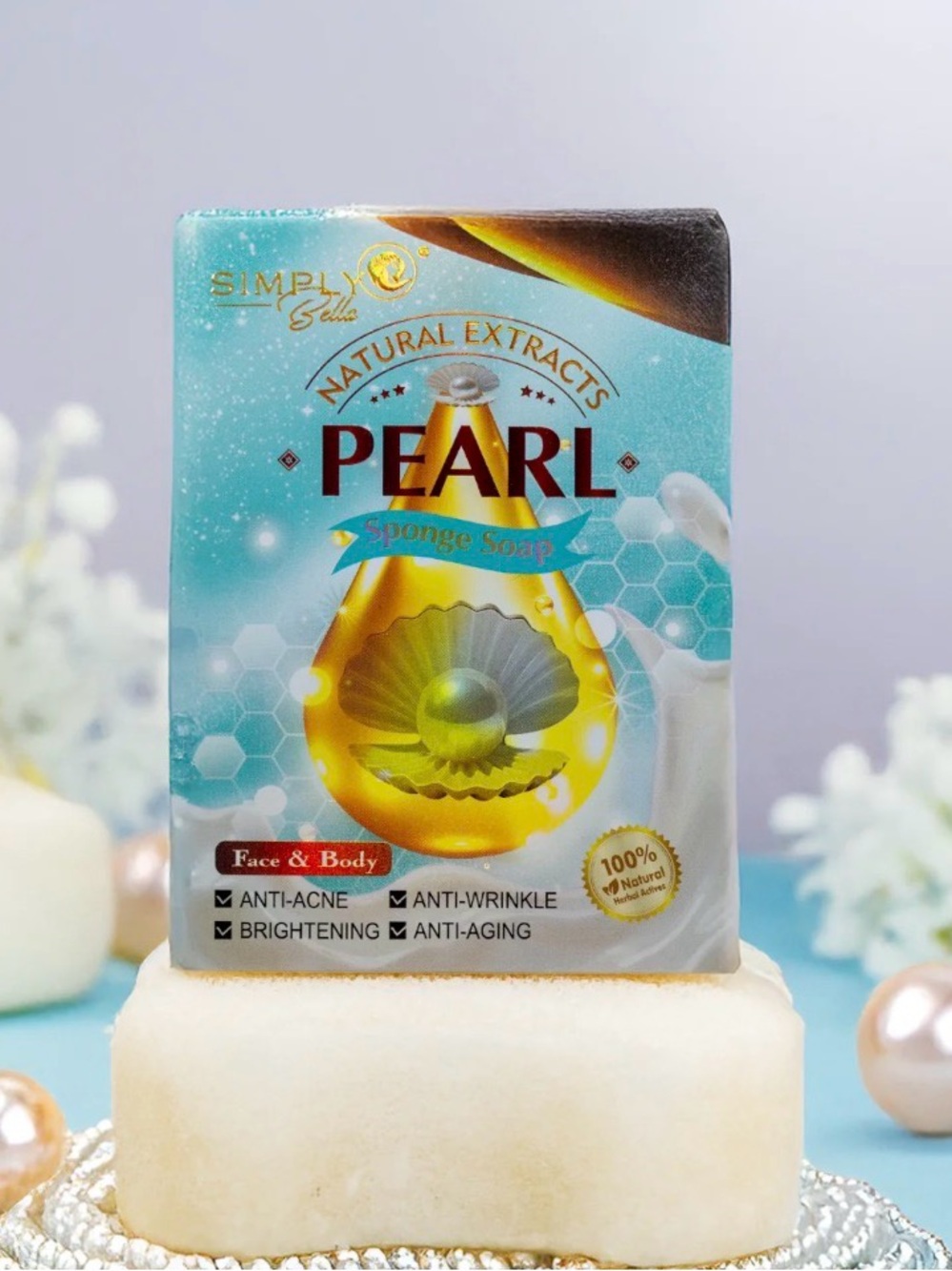 Simply Bella Sponge Soap – Face & Body Cleansing Bar